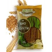 Organic rye sticks wholegrain